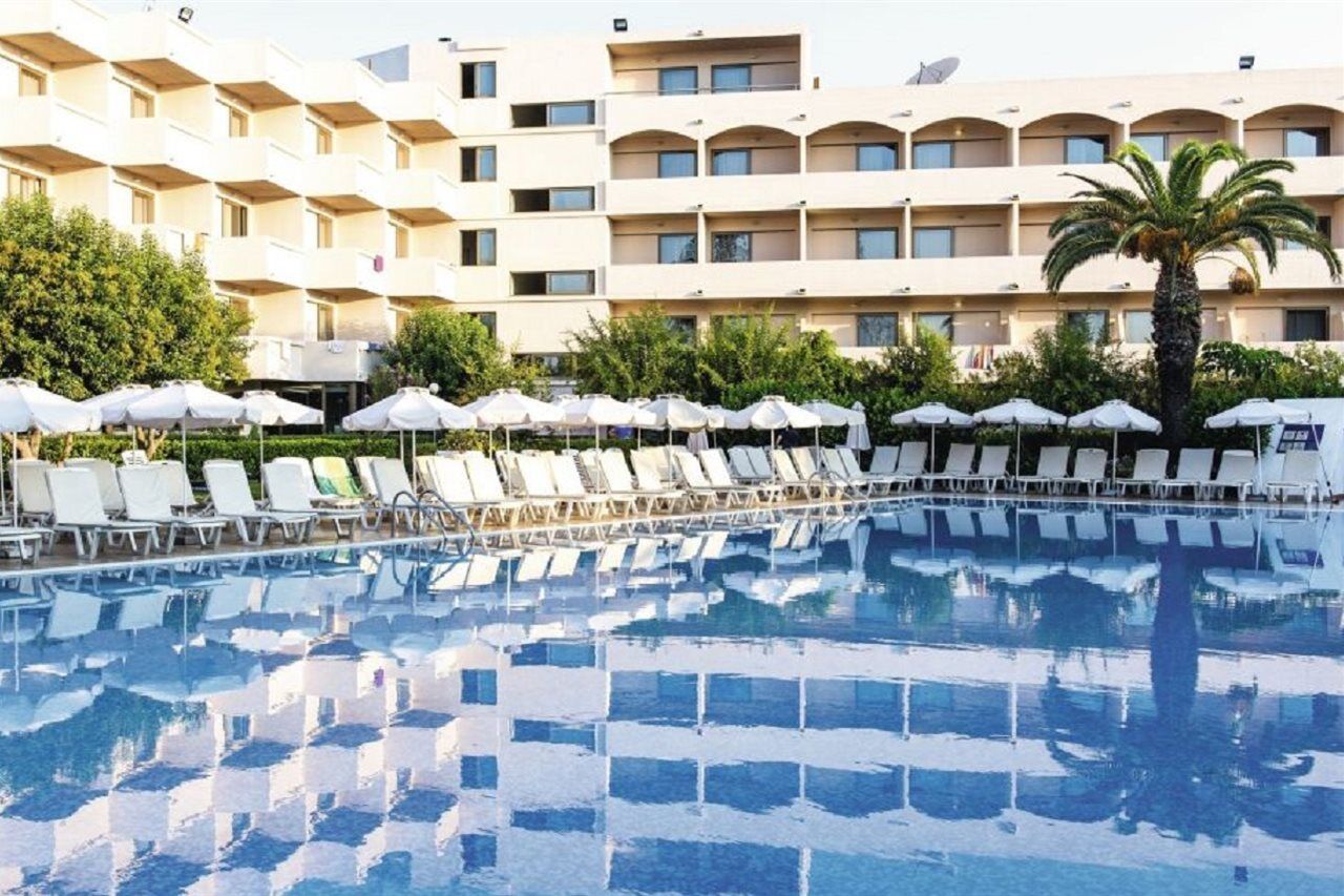 Ialyssos Bay Hotel Ялиссос Экстерьер фото
